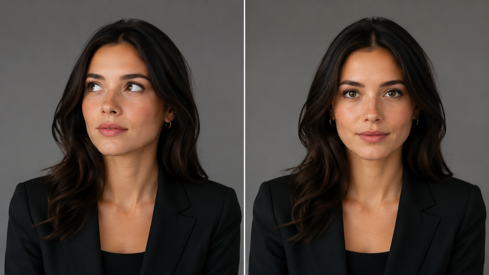Comparison of closed eye reconstruction versus open eye gaze redirection results
